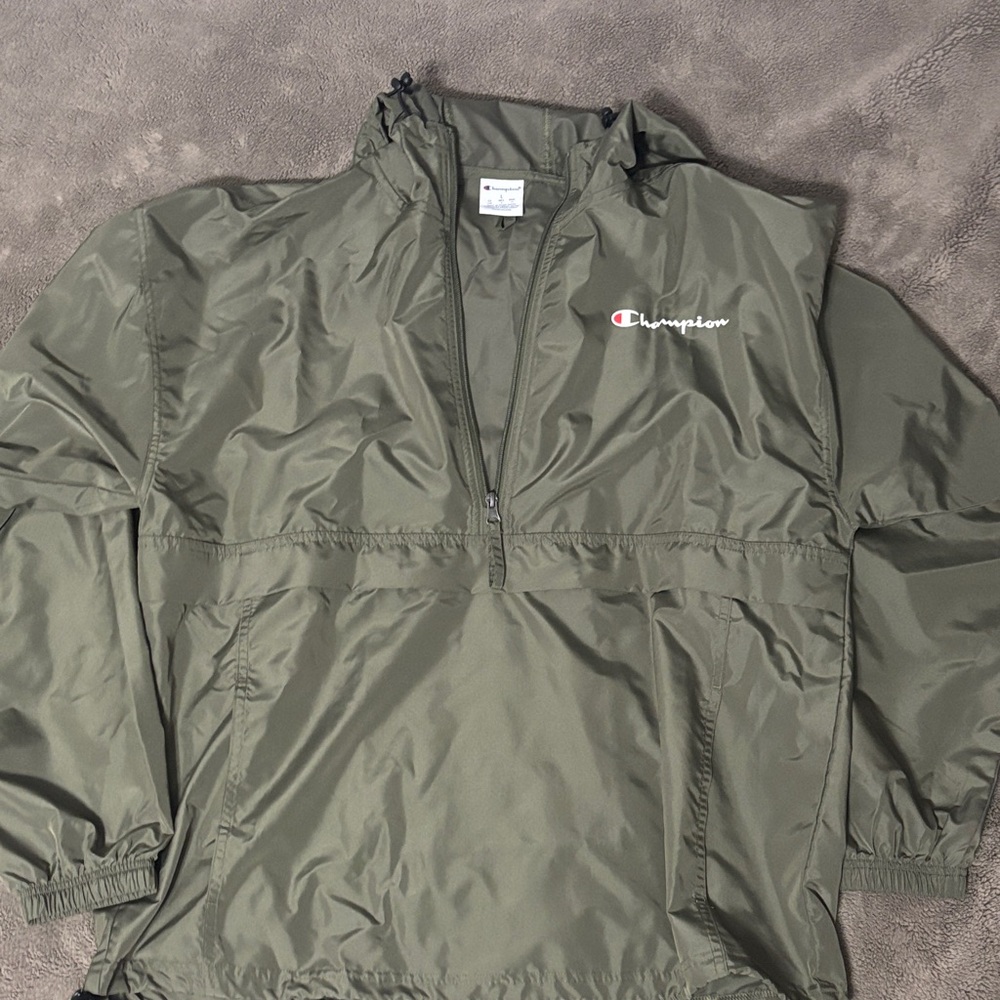 Large Green Champion Windbreaker